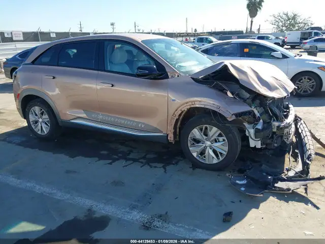 KM8J74A63MU017167 — 2021 Hyundai Nexo Blue, Передняя часть (Front End), фото до ремонта