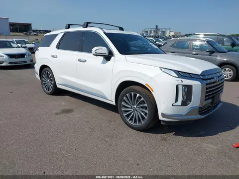 KM8R7DGEXPU509457 — 2023 Hyundai Palisade Calligraphy, Задняя часть слева (Left Rear), фото до ремонта