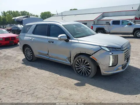 KM8R74GE1PU550902 — 2023 Hyundai Palisade Calligraphy, Передняя часть (Front End), фото до ремонта