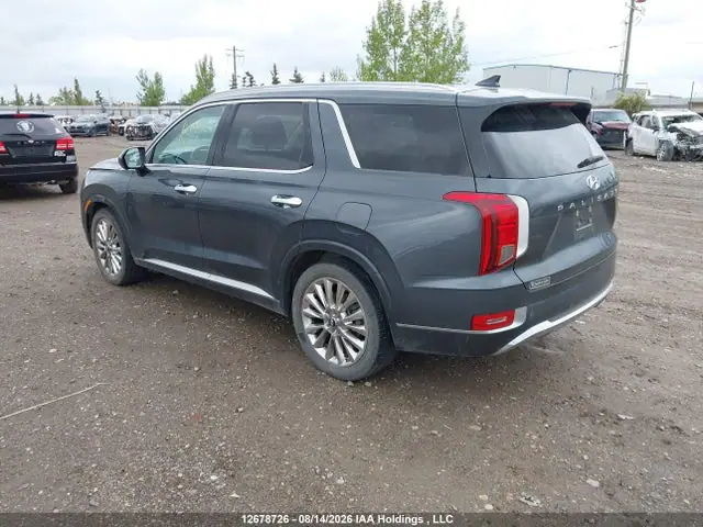 KM8R5DHEXLU107694 — 2020 Hyundai Palisade Ultimate, фото 3 с аукциона IAAI 14.10.2026, Передняя часть