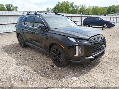 KM8R3DGE5PU635947 — 2023 Hyundai Palisade Xrt, Передняя часть слева (Left Front), фото до ремонта