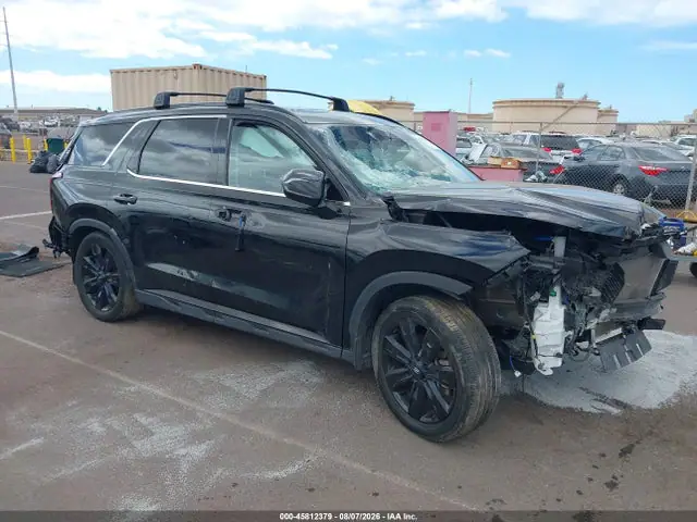 KM8R34GE9RU660479 — 2024 Hyundai Palisade Xrt, Передняя часть (Front & Rear), фото до ремонта