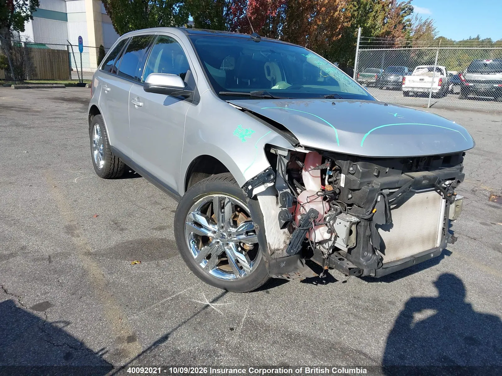 2013 Ford Edge VIN 2FMDK4JC0DBC75203 фото 2