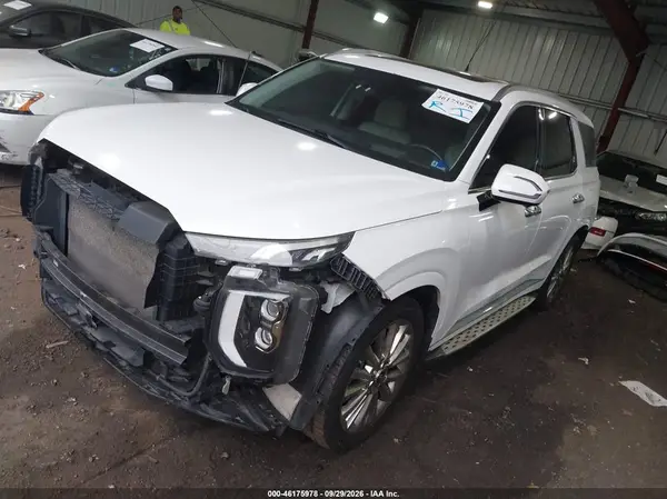 KM8R5DHE7LU111041 — 2020 Hyundai Palisade, фото 2 с аукциона IAAI, Передняя часть