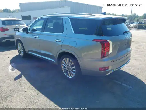 KM8R54HE2LU035826 — 2020 Hyundai Palisade, фото 4 с аукциона IAAI, Передняя часть