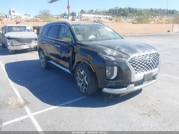 KM8R7DHE4MU185853 — 2021 Hyundai Palisade, Передняя часть (Front End), фото до ремонта