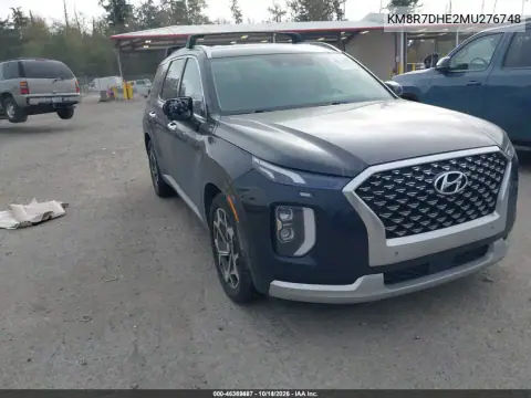 KM8R7DHE2MU276748 — 2021 Hyundai Palisade, Правый бок, фото до ремонта