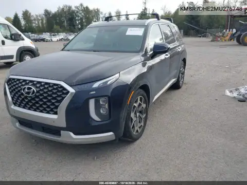 KM8R7DHE2MU276748 — 2021 Hyundai Palisade, фото 3 с аукциона IAAI, Правый бок