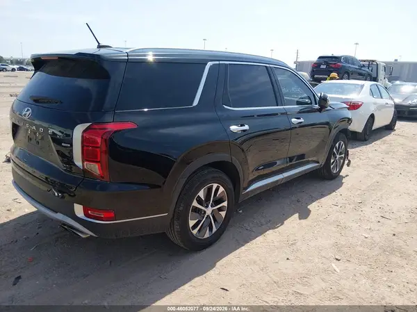 KM8R2DHE8NU438799 — 2022 Hyundai Palisade, фото 4 с аукциона IAAI, Передняя часть слева