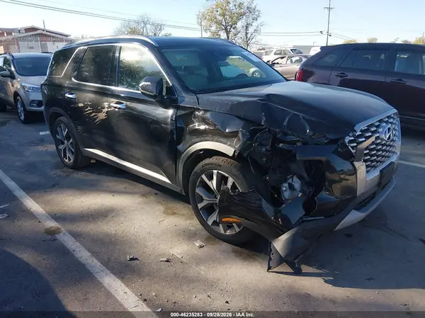 KM8R4DHE6NU353261 — 2022 Hyundai Palisade, Передняя часть (Front End), фото до ремонта