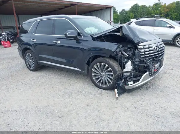 KM8R7DGE0PU639828 — 2023 Hyundai Palisade, Передняя часть (Front End), фото до ремонта