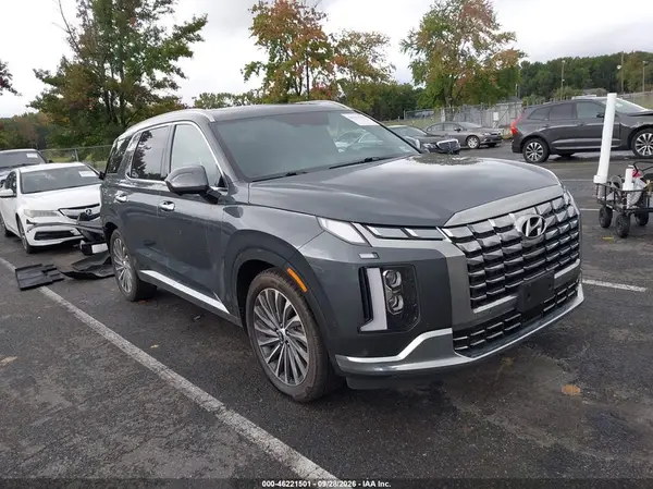KM8R7DGE7PU586481 — 2023 Hyundai Palisade, Задняя часть (Rear), фото до ремонта