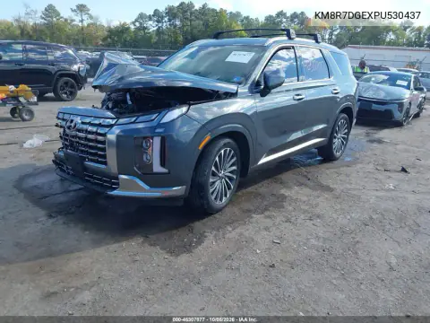 2023 Hyundai Palisade Calligraphy VIN KM8R7DGEXPU530437 фото 2