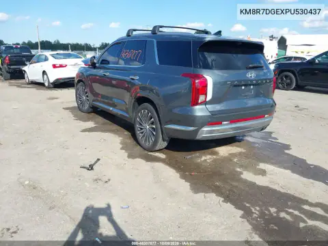 2023 Hyundai Palisade Calligraphy VIN KM8R7DGEXPU530437 фото 3