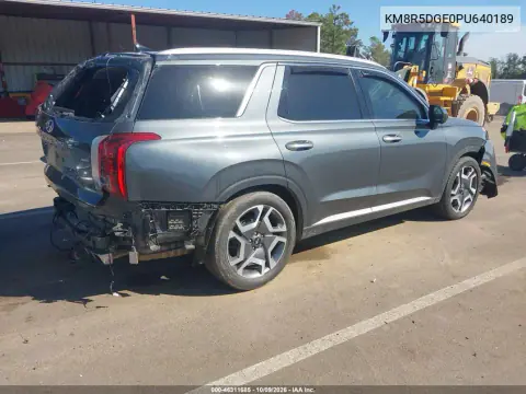 2023 Hyundai Palisade Limited VIN KM8R5DGE0PU640189 фото 4
