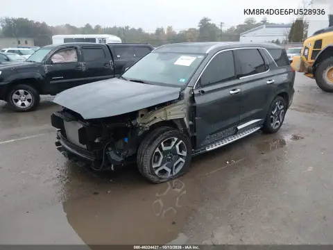 2023 Hyundai Palisade Sel VIN KM8R4DGE6PU528936 фото 3