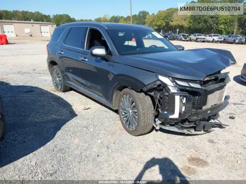 KM8R7DGE6PU510704 — 2023 Hyundai Palisade, Левый бок, фото до ремонта