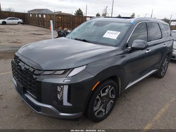 KM8R5DGEXRU687443 — 2024 Hyundai Palisade, фото 2 с аукциона IAAI, Передняя часть справа