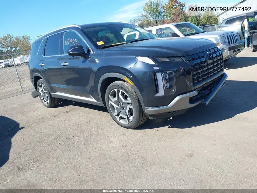 2024 Hyundai Palisade Sel VIN KM8R4DGE9RU777492 фото 2