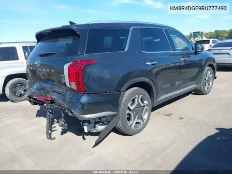 2024 Hyundai Palisade Sel VIN KM8R4DGE9RU777492 фото 5