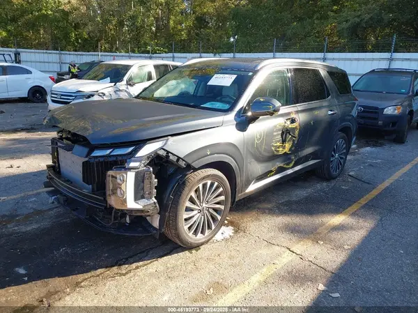 KM8R7DGE8SU818174 — 2025 Hyundai Palisade, фото 2 с аукциона IAAI, Передняя часть