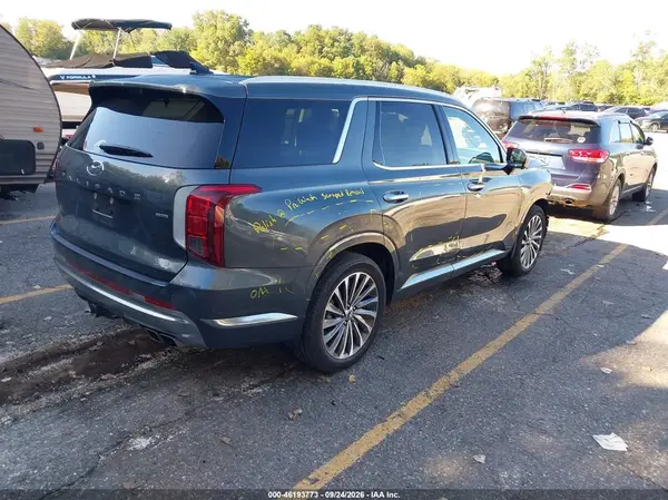 KM8R7DGE8SU818174 — 2025 Hyundai Palisade, фото 4 с аукциона IAAI, Передняя часть