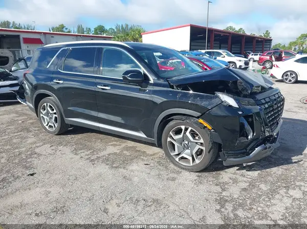 KM8R44GE5SU945599 — 2025 Hyundai Palisade, Передняя часть (Front End), фото до ремонта