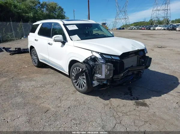 KM8R7DGE3SU955104 — 2025 Hyundai Palisade, Передняя часть (Front End), фото до ремонта