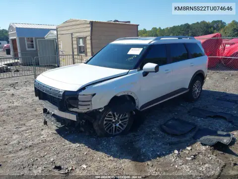 KM8RN5S22TU074646 — 2026 Hyundai Palisade, фото 2 с аукциона IAAI, Передняя часть