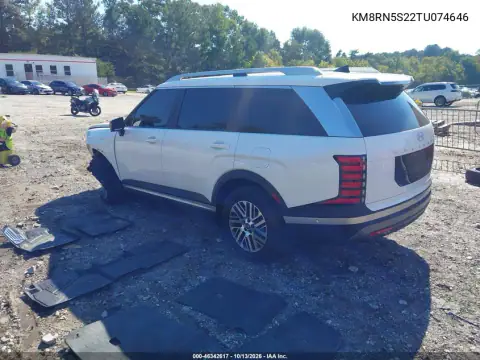 KM8RN5S22TU074646 — 2026 Hyundai Palisade, фото 3 с аукциона IAAI, Передняя часть