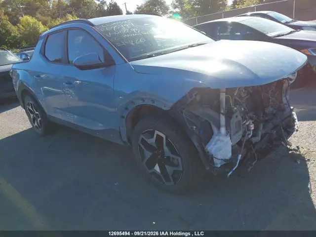 5NTJEDAF9NH017293 Hyundai Santa Cruz Limited 2022 — повреждение Повреждение двигателя, фото до ремонта