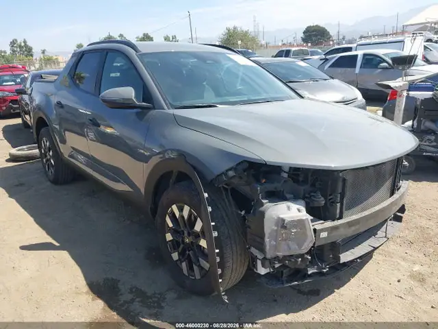 5NTJB4DE0SH136583 — 2025 Hyundai Santa Cruz SEL, Передняя часть (Front End), фото до ремонта
