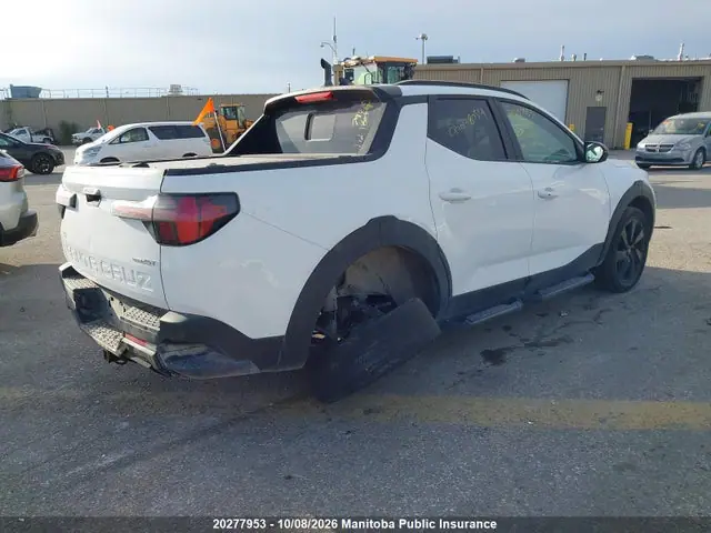 5NTJEDAFXPH053383 — 2023 Hyundai Santa Cruz Ultimate, фото 4 с аукциона IAAI 14.10.2026, Задняя часть слева