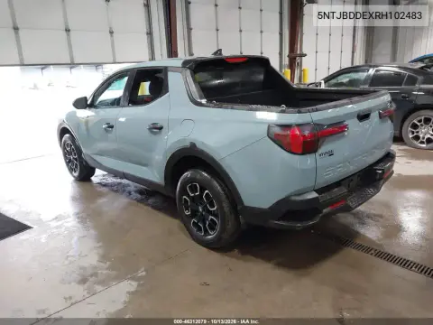 2024 Hyundai Santa Cruz Sel VIN 5NTJBDDEXRH102483 фото 4