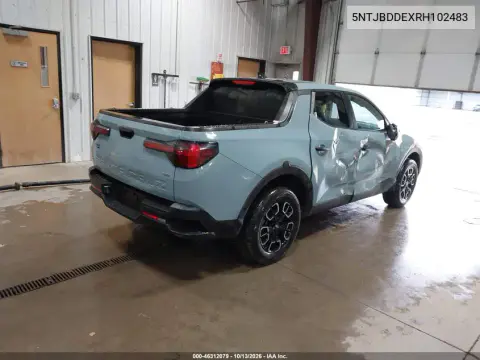 2024 Hyundai Santa Cruz Sel VIN 5NTJBDDEXRH102483 фото 5