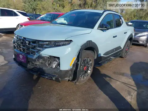 5NTJDDDFXRH120730 — 2024 Hyundai Santa CRUZ, фото 3 с аукциона IAAI, Задняя часть