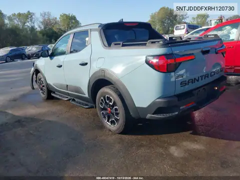 5NTJDDDFXRH120730 — 2024 Hyundai Santa CRUZ, фото 4 с аукциона IAAI, Задняя часть