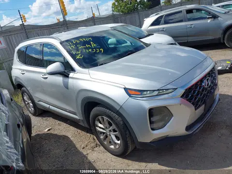5NMS2CAD9KH124339 — 2019 Hyundai Santa Fe Essential, Задняя часть (Rear), фото до ремонта