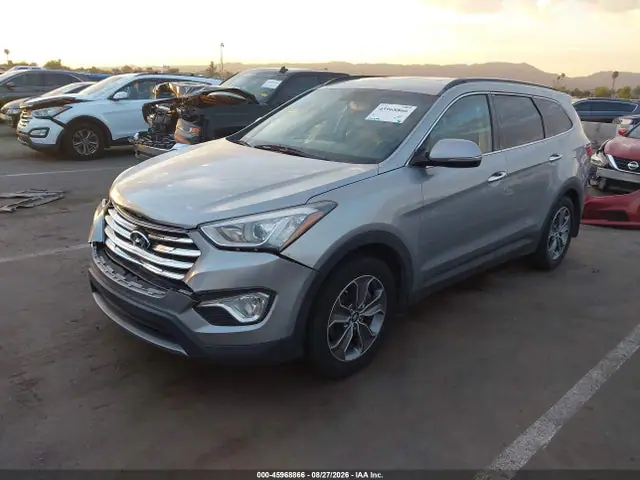 KM8SN4HF7EU058225 — 2014 Hyundai Santa Fe GLS, фото 2 с аукциона IAAI 29.09.2026, Передняя часть