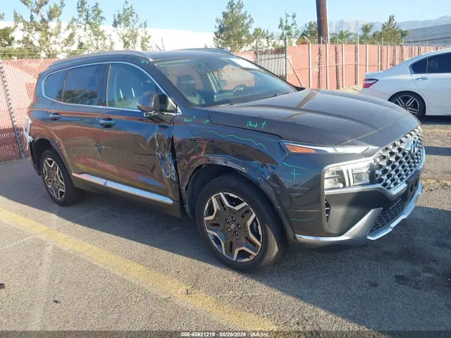 5NMS3DA11PH012991 — 2023 Hyundai Santa Fe Hybrid SEL Premium, Правый бок (Right Side), фото до ремонта