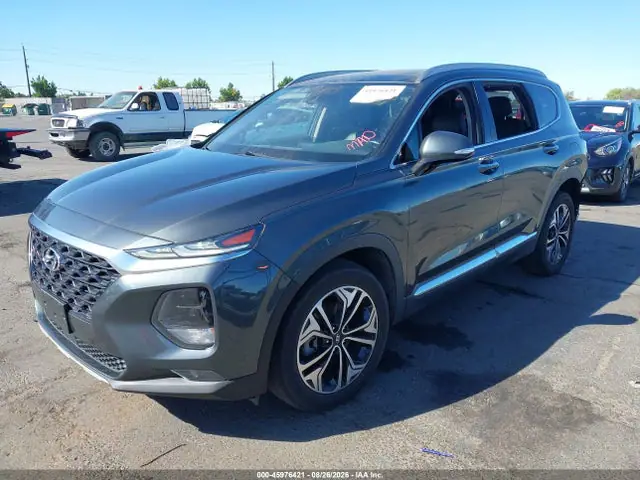 5NMS5CAA5KH078229 — 2019 Hyundai Santa Fe Limited 2.0T, фото 2 с аукциона IAAI 30.09.2026, Задняя часть