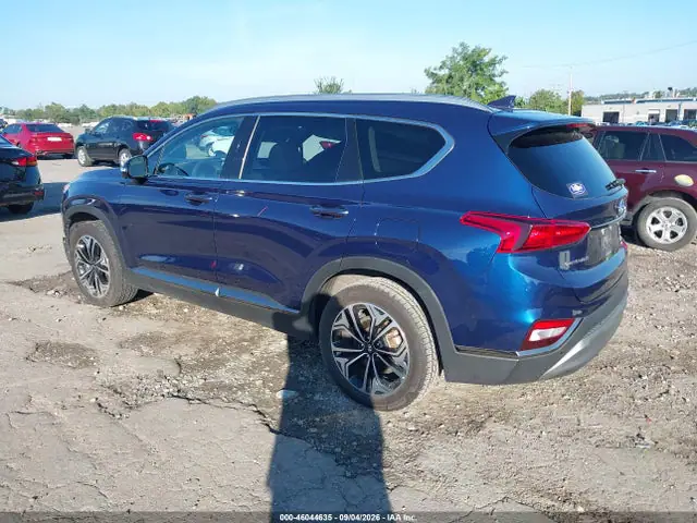 2020 Hyundai Santa Fe Limited 2.0t VIN 5NMS5CAA9LH197807 фото 3
