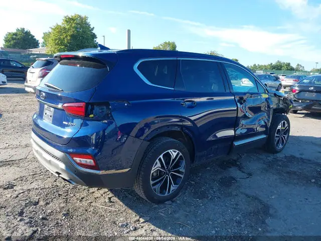 2020 Hyundai Santa Fe Limited 2.0t VIN 5NMS5CAA9LH197807 фото 4