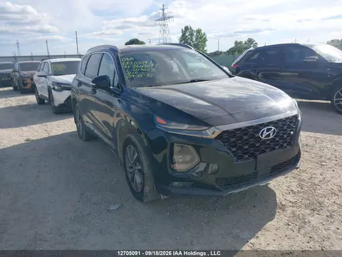 5NMS3CAD1KH003687 — 2019 Hyundai Santa Fe Preferred 2.4, Левый бок (Left Side), фото до ремонта
