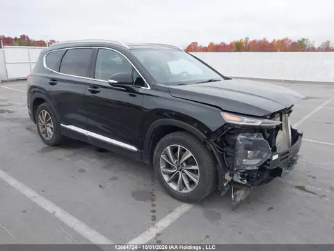 5NMS3CAD3LH252770 — 2020 Hyundai Santa Fe Preferred AWD With Sun And Leather Package, Передняя часть (Front), фото до ремонта