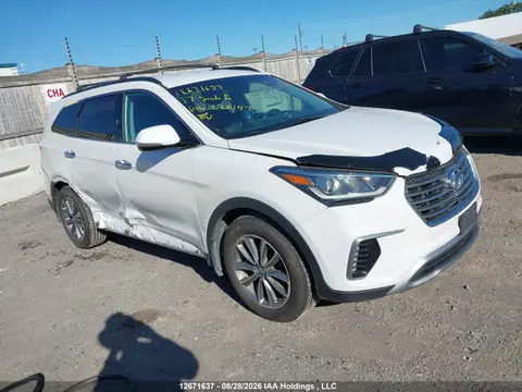 KM8SNDHF4HU226147 — 2017 Hyundai Santa Fe SE/Limited, Передняя часть (Front), фото до ремонта