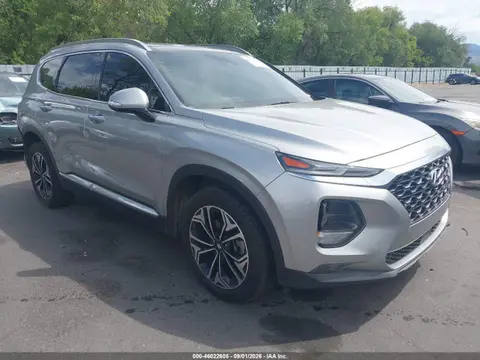 5NMS3CAA5LH229013 — 2020 Hyundai Santa Fe SEL 2.0T, Задняя часть (Rear), фото до ремонта