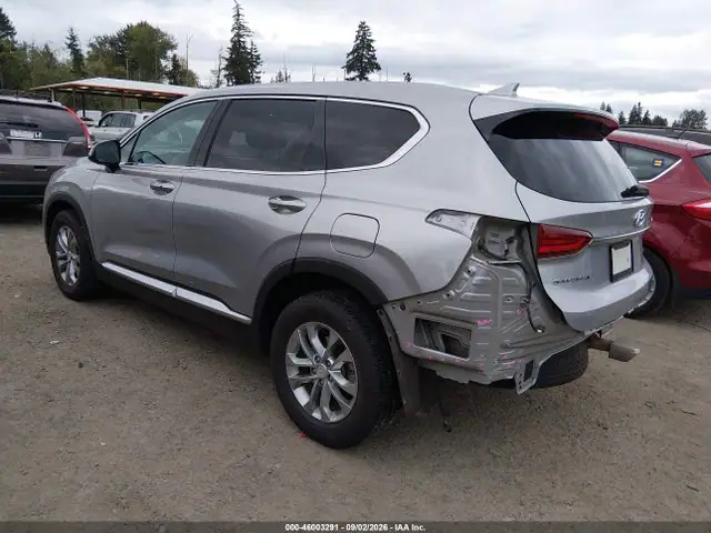 5NMS3CAD1LH207746 — 2020 Hyundai Santa Fe SEL, фото 3 с аукциона IAAI 14.10.2026, Задняя часть