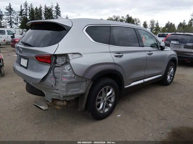 5NMS3CAD1LH207746 — 2020 Hyundai Santa Fe SEL, фото 4 с аукциона IAAI 14.10.2026, Задняя часть
