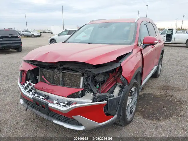 5NMS3DAJ5MH338207 — 2021 Hyundai Santa Fe SEL, фото 2 с аукциона IAAI 13.10.2026, Передняя часть